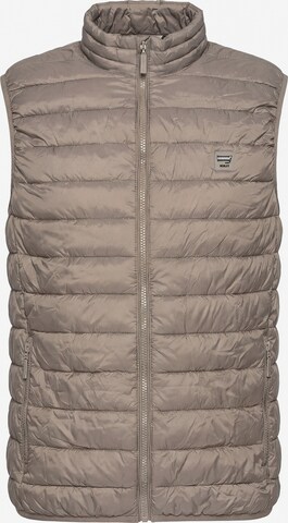 Carrera Jeans Weste in Beige: Vorderseite