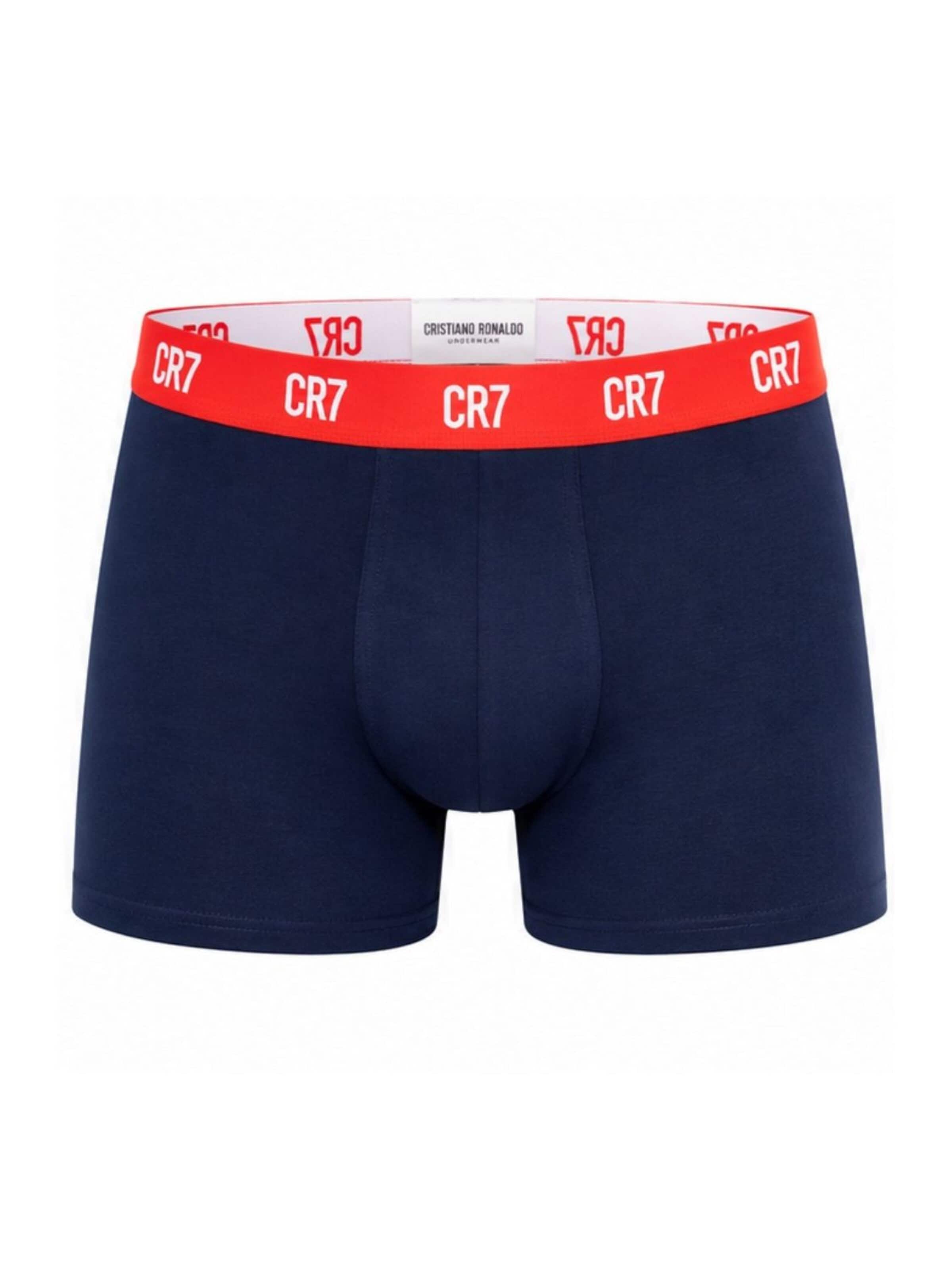 CR7 - Cristiano Ronaldo - Boxers 'CR7-Boxers Homem em Algodão Orgânico PACK de 3 unidades cores Sortidas' em mistura de cores