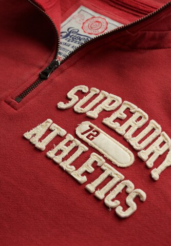 Superdry & Co Суичър 'Vintage Athletic' в червено