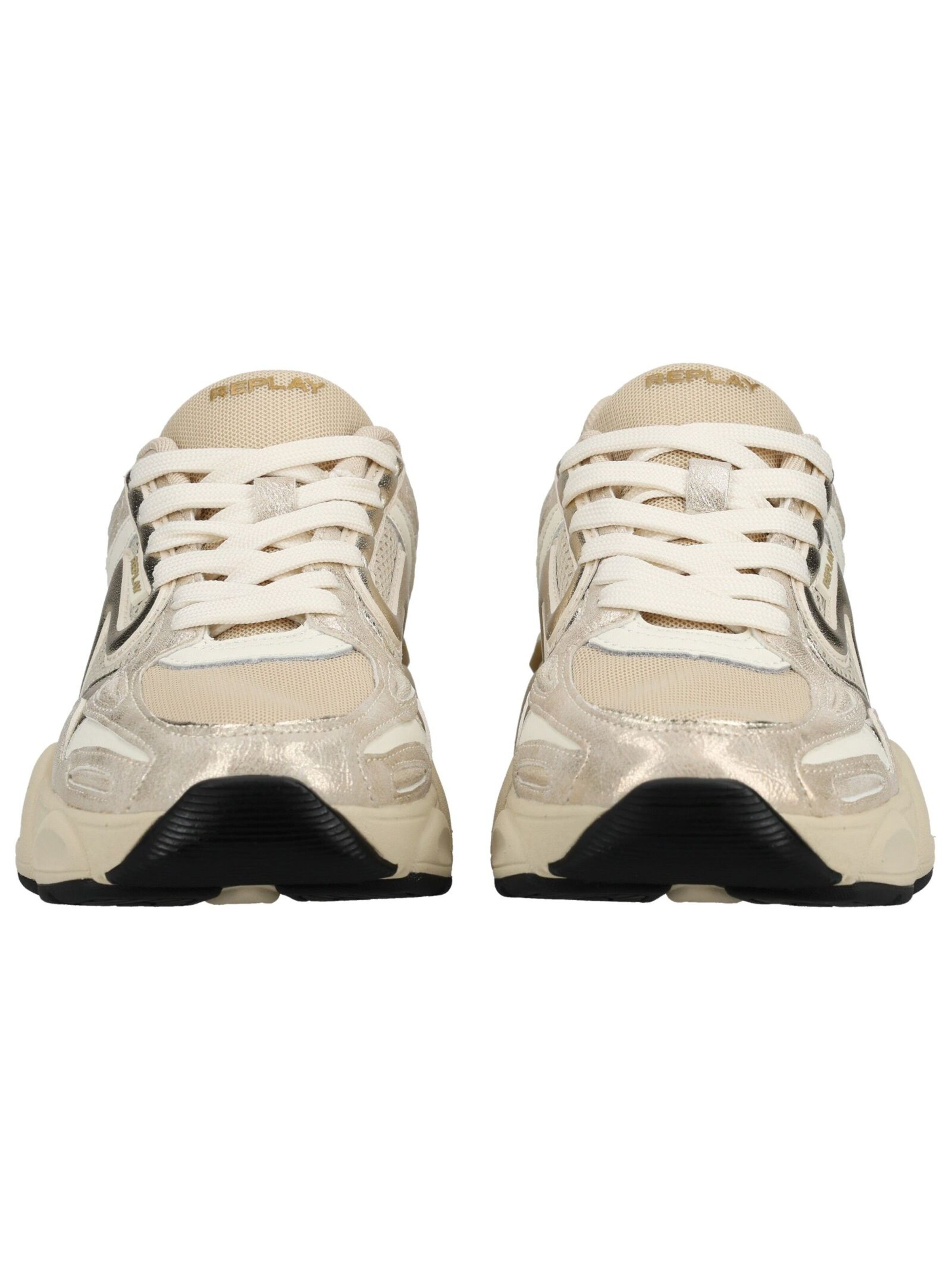 REPLAY Sneakers laag in Goud