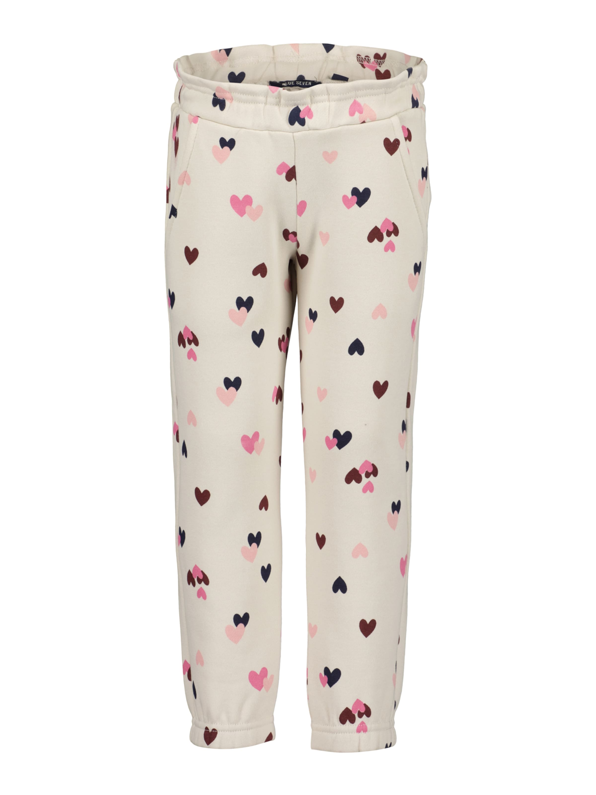 BLUE SEVENTapered Hlače - bež boja: prednji dio