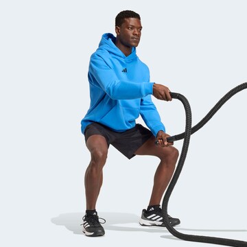 ADIDAS PERFORMANCE Sweatjacke in Blau