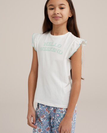 WE Fashion Pajamas in White