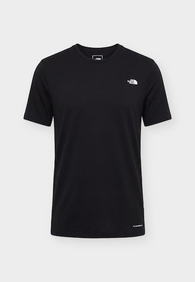 THE NORTH FACE Performance shirt 'ADVENTURE' in S in Black / White, Item view