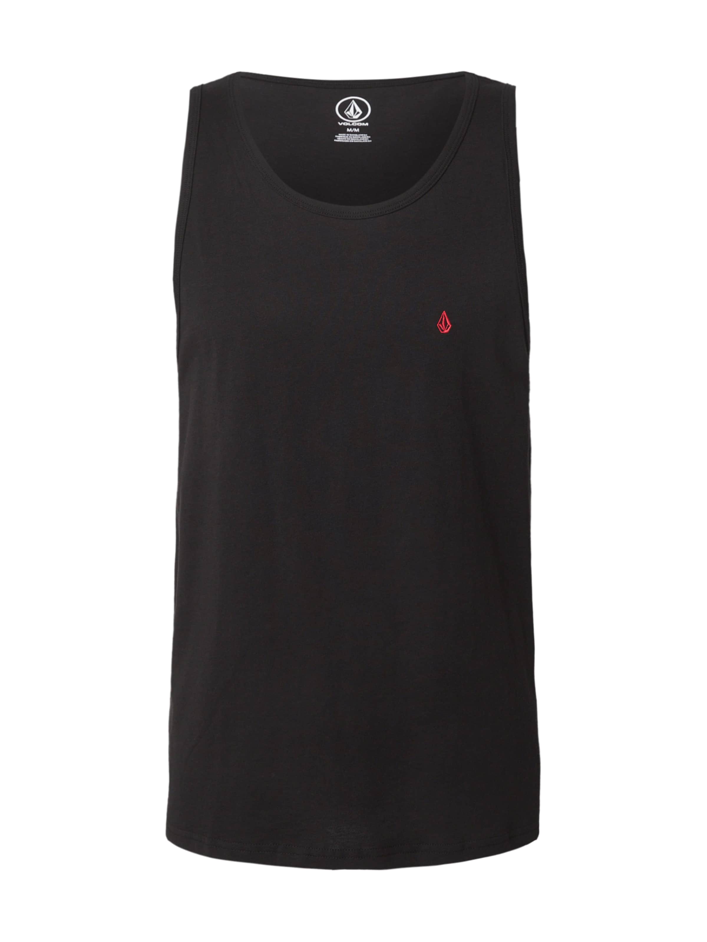 Volcom T-Shirt en noir, Vue avec produit