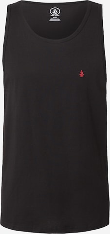 T-Shirt Volcom en noir : devant