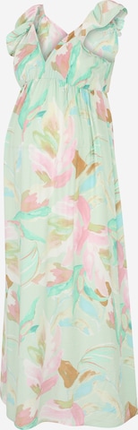 Robe 'VMMJOSIE' Vero Moda Maternity en vert : devant