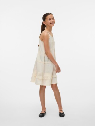 Robe 'VMPRETTY' Vero Moda Girl en beige