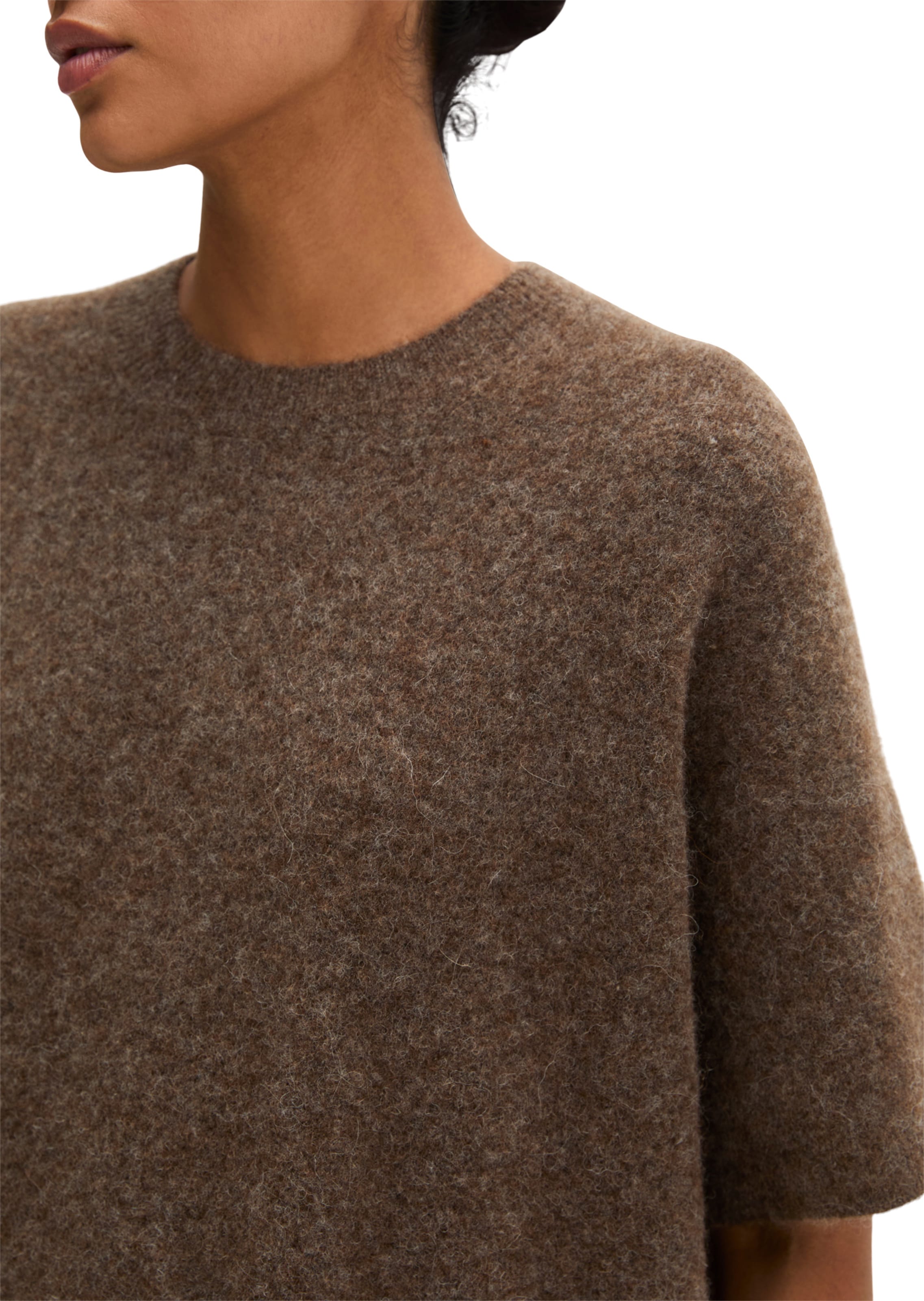 Marc O'Polo Sweater in Brown: front