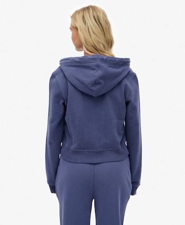 Veste de survêtement 'Essential' Superdry en bleu