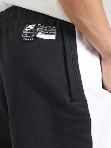 Nike Sportswear Loosefit Broek 'AIR' in Zwart
