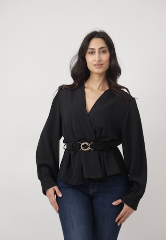 Camicia da donna di Elara in nero