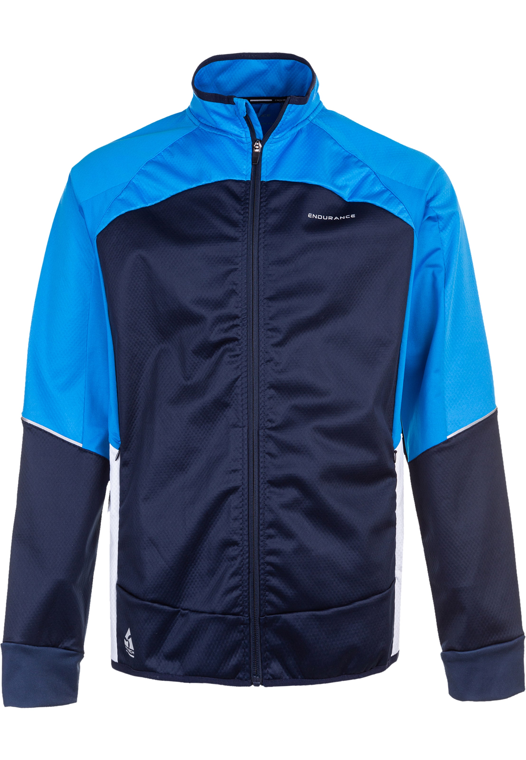 ENDURANCE Sportjacke 'Bonke M XCS' in Blau: Vorderseite