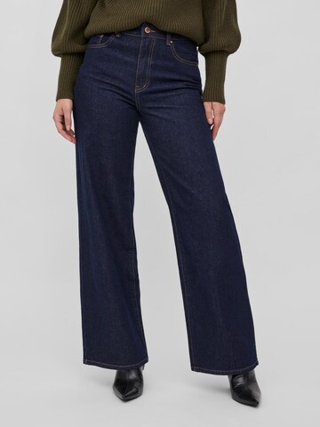 VILA Wide Leg Jeans 'Jedark' in Blau: Vorderseite