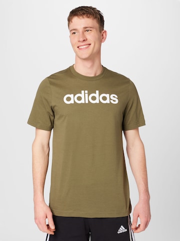 ADIDAS SPORTSWEAR Shirt 'Essentials' in Groen: voorkant