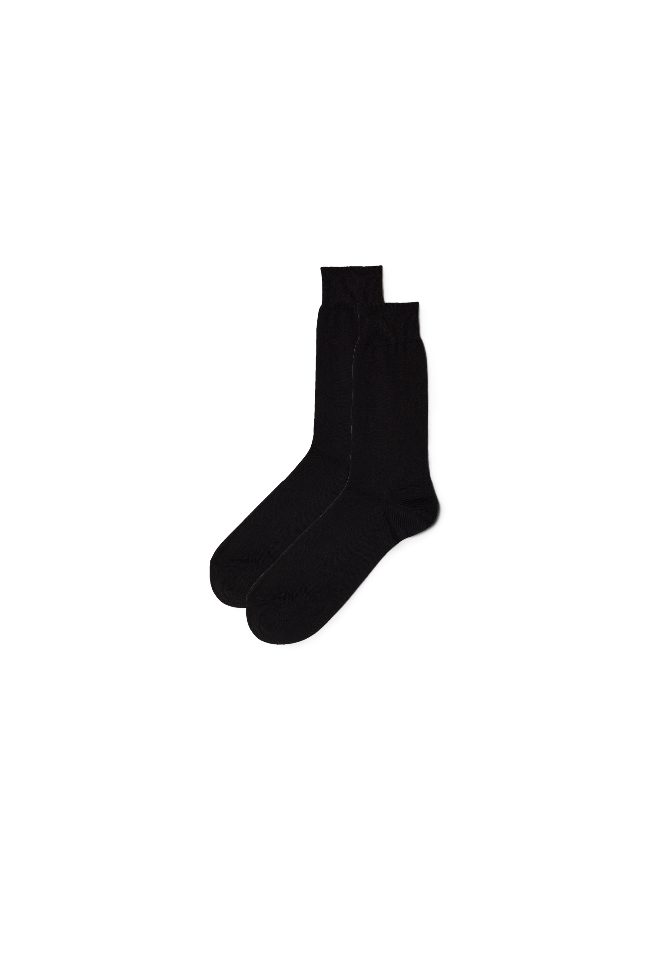 IUMAN Intimissimi Uomo Socken in Schwarz: Vorderseite
