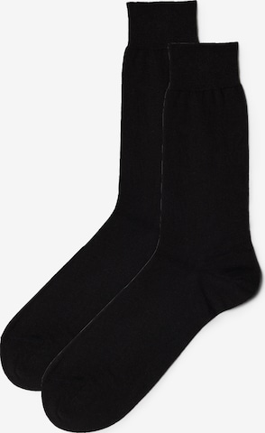 IUMAN Intimissimi Uomo Socken in Schwarz: Vorderseite