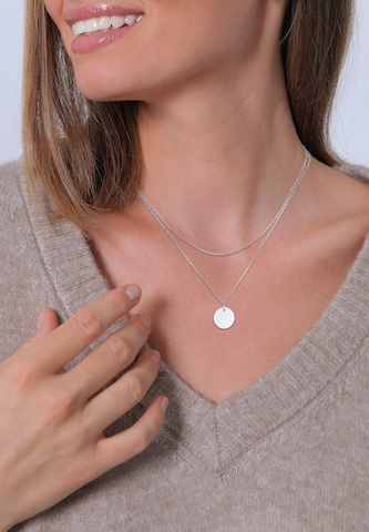 ELLI Ketting in Zilver: voorkant