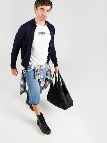 GUESS - Casaco de malha em azul