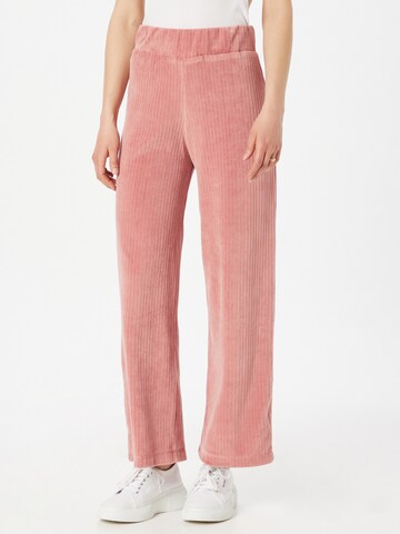 Kauf Dich Glücklich Loose fit Trousers in Pink: front