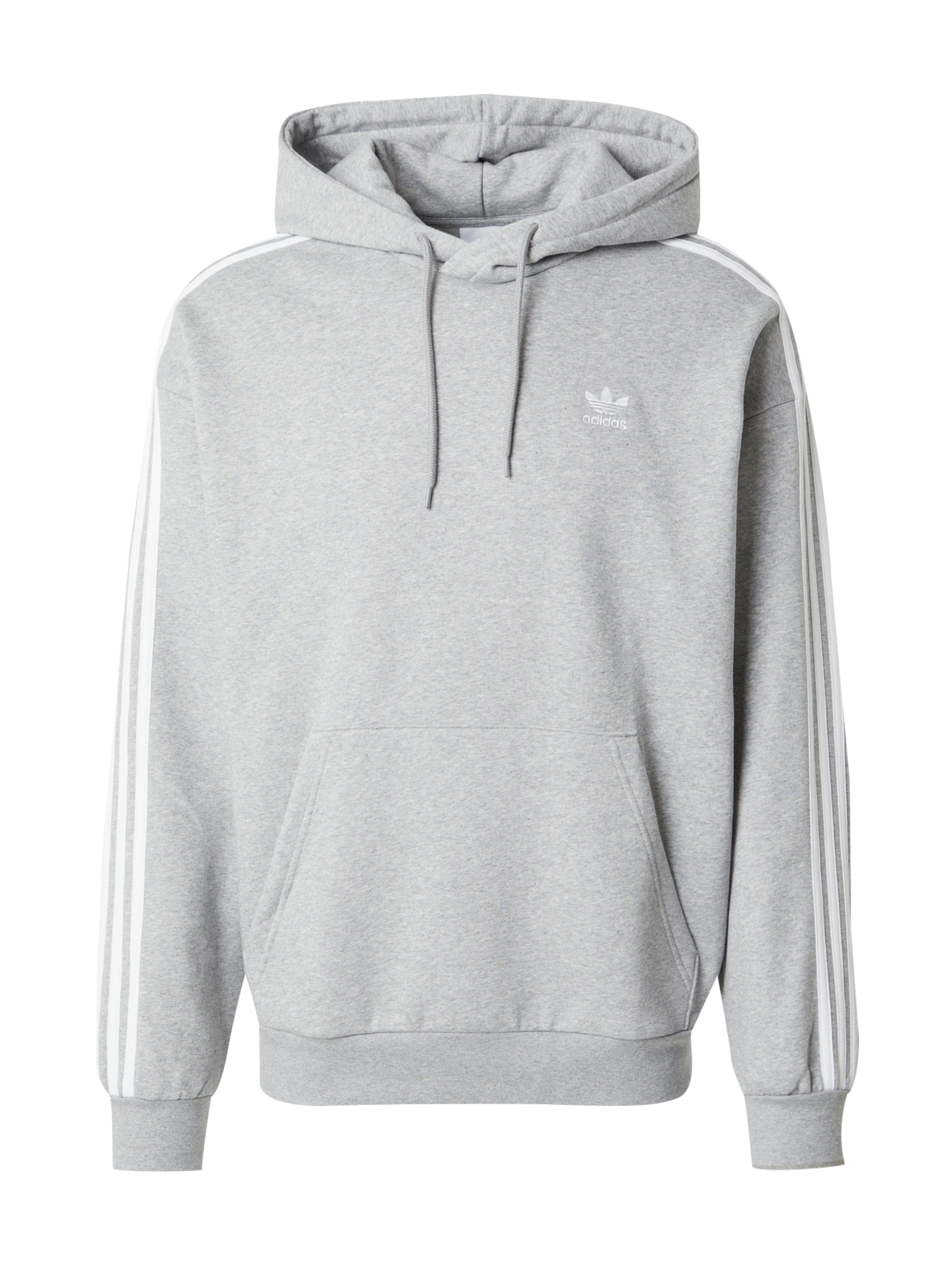 pilka ADIDAS ORIGINALS Megztinis be užsegimo 'Adicolor': priekis