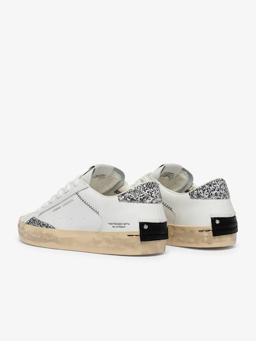 Crime London - Sapatilhas baixas em branco