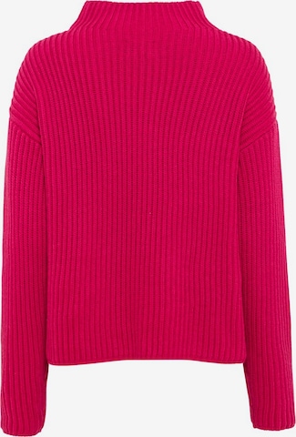 CAMEL ACTIVE Strickpullover mit Turtleneck in Pink