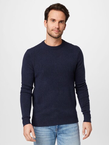 Pull-over Revolution en bleu : devant