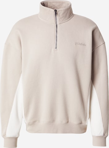 HOLLISTER Sweatshirt in Beige: front