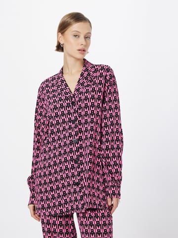 modström Blouse 'Borys' in Roze: voorkant