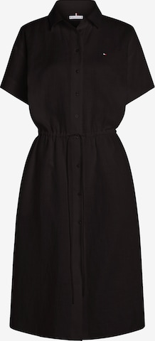 Tommy Hilfiger Curve Shirt Dress in Black: front