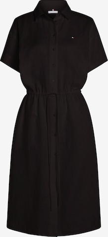 Robe-chemise Tommy Hilfiger Curve en noir : devant