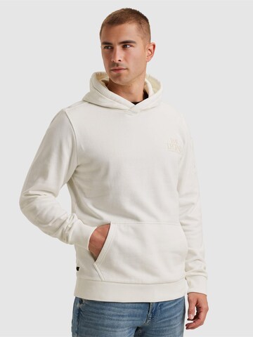 PME Legend Collegepaita 'Hoodie with artwork' värissä harmaa