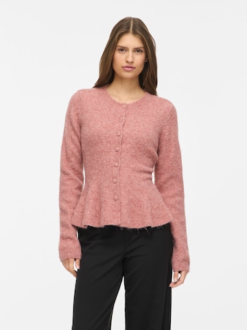 VILA Strickjacke 'VILuna' in Pink: Vorderseite
