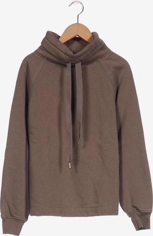 HALLHUBER Sweatshirt & Zip-Up Hoodie in S in Brown: front
