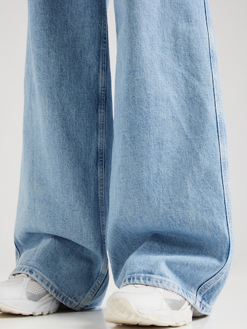 Tommy Jeans Wide Leg Farkut 'CLAIRE' värissä sininen