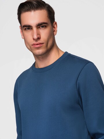 Sweat-shirt 'OM-SSBN-0271' Ombre en bleu