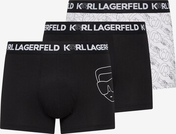 Karl Lagerfeld Boxerky 'Ikonik 2.0' – černá: přední strana