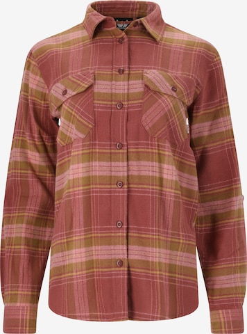 Whistler Athletic Button Up Shirt 'Jamba' in Red: front