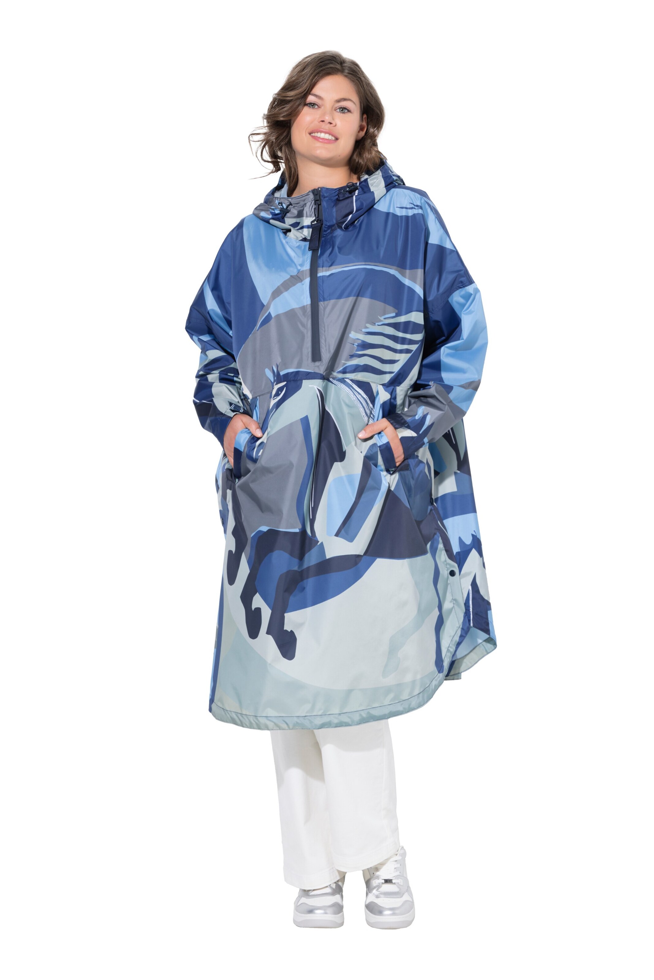 LAURASØN Funktionsjacke in Blau: Vorderseite