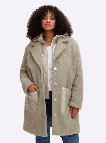 SHEEGO - Casaco meia-estação em verde: frente