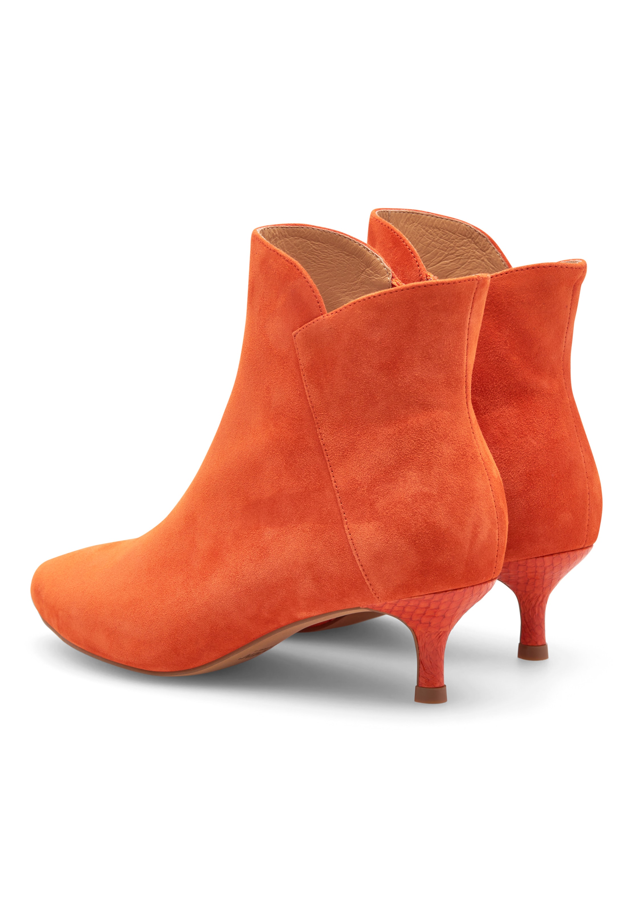 WODEN Ankelstøvler i gul