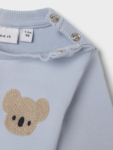 NAME IT Sweatshirt 'BANUS' in Blue