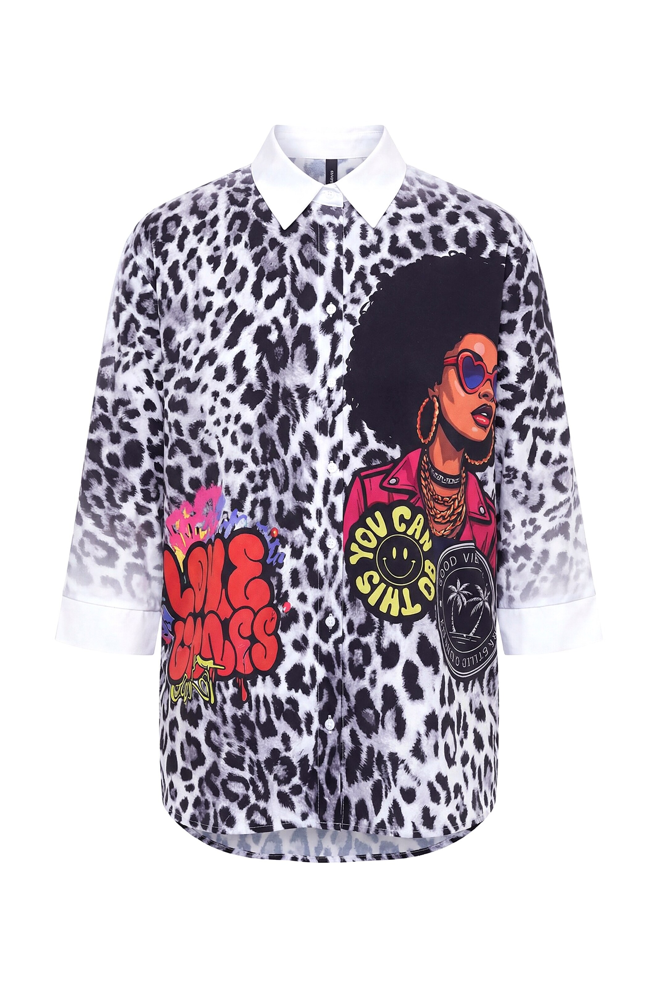 Angel of Style Tuniek in Gemengde kleuren: voorkant