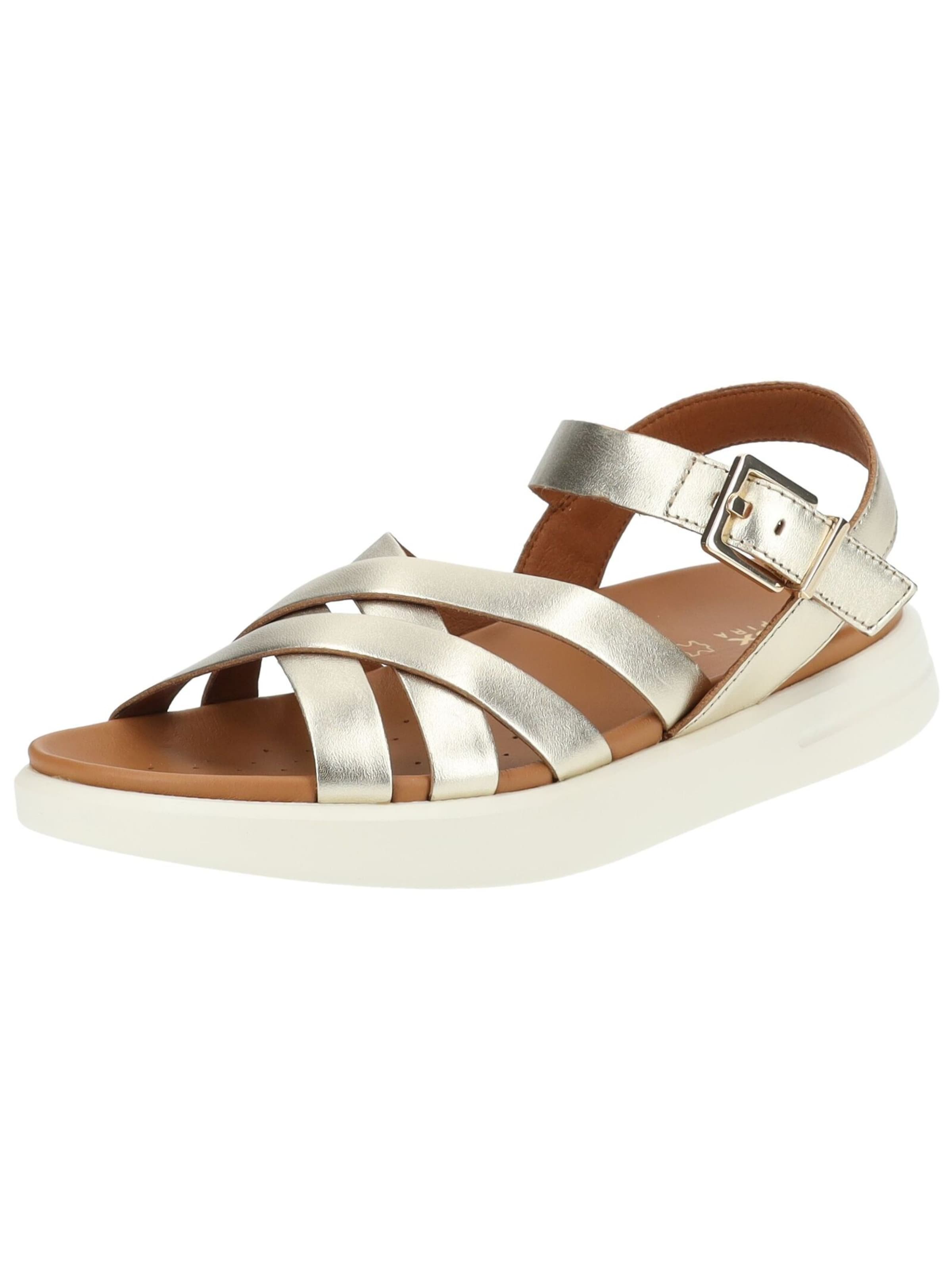 GEOX Sandale in Gold: Vorderseite