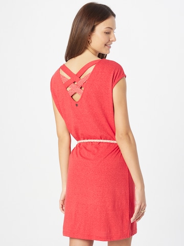 Ragwear فستان 'SOFFIA' بلون أحمر