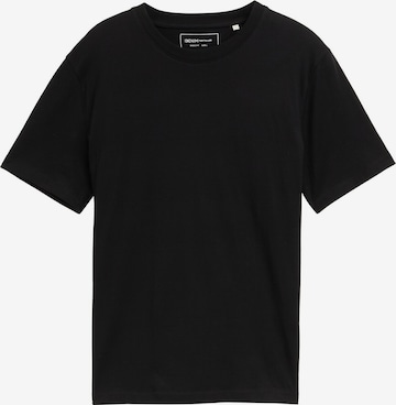 TOM TAILOR DENIM Shirt in Black: front