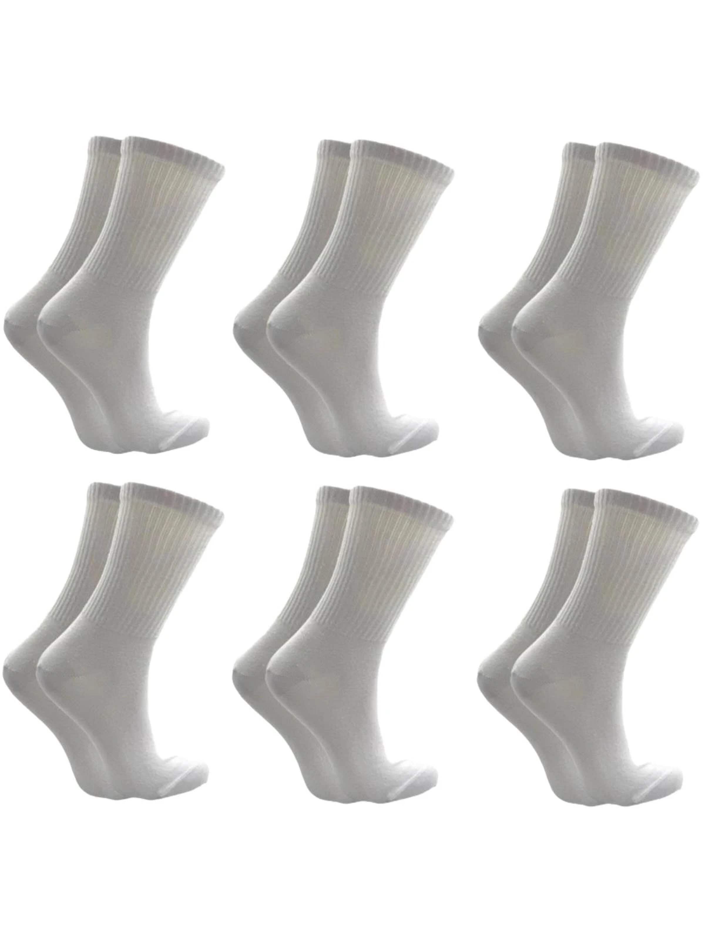 El Sueno Socks 'Sportsocken' in White: front