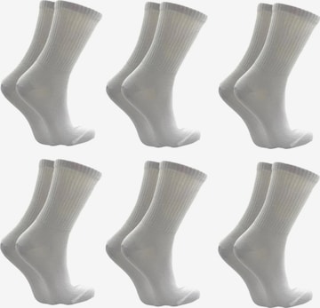 El Sueno Socks 'Sportsocken' in White: front