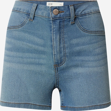 JDY Slimfit Shorts 'TULGA' in Blau: predná strana